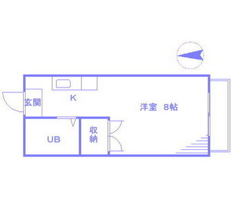 東京都足立区竹ノ塚６丁目 賃貸アパート 1R