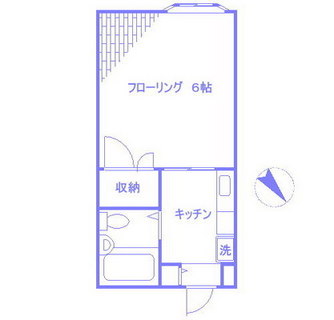 東京都足立区西竹ノ塚２丁目 賃貸アパート 1K