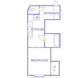 東京都足立区中央本町２丁目 賃貸マンション 1K