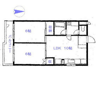 東京都足立区中央本町１丁目 賃貸マンション 2LDK