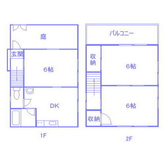 東京都北区西ヶ原１丁目 賃貸一戸建て 3DK