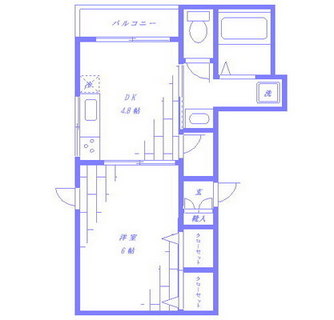 東京都豊島区高松２丁目 賃貸マンション 1DK