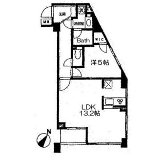 東京都北区赤羽西１丁目 賃貸マンション 1LDK