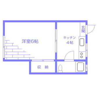 東京都新宿区下落合３丁目 賃貸アパート 1K