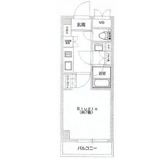 東京都中央区八丁堀２丁目 賃貸マンション 1K