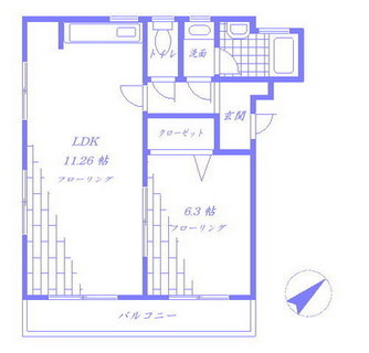 東京都板橋区前野町３丁目 賃貸マンション 1LDK