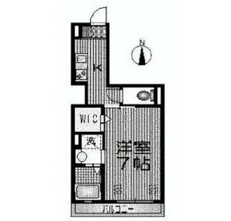 東京都北区浮間３丁目 賃貸マンション 1K