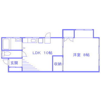 東京都世田谷区世田谷２丁目 賃貸アパート 1LDK