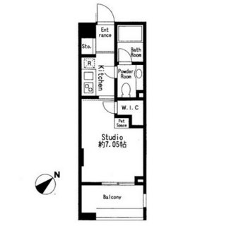 東京都板橋区中丸町 賃貸マンション 1K