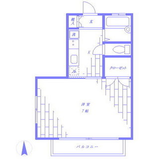 東京都豊島区池袋本町１丁目 賃貸アパート 1K