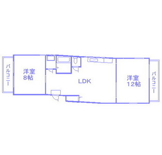 東京都北区東田端２丁目 賃貸マンション 2LDK