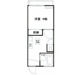 東京都新宿区中落合２丁目 賃貸アパート 1K