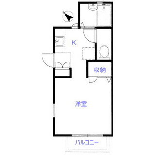 東京都豊島区雑司が谷３丁目 賃貸アパート 1K