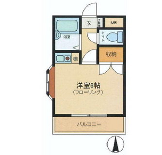 東京都武蔵野市境南町４丁目 賃貸アパート 1R
