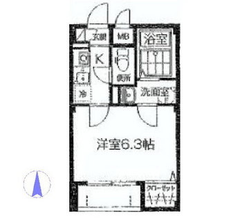 東京都練馬区春日町６丁目 賃貸マンション 1K