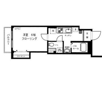 東京都中野区大和町１丁目 賃貸マンション 1K