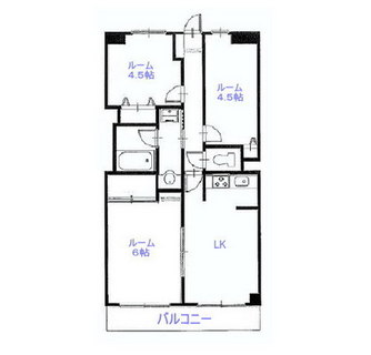 東京都足立区一ツ家２丁目 賃貸マンション 3LK