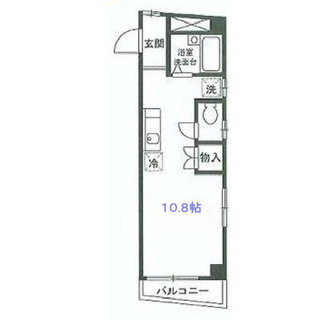 東京都北区上中里３丁目 賃貸マンション 1R