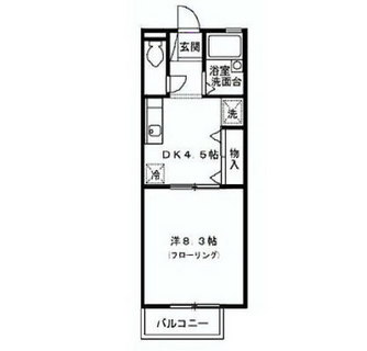 東京都練馬区田柄１丁目 賃貸アパート 1DK