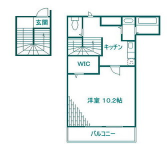 東京都板橋区大原町 賃貸マンション 1K