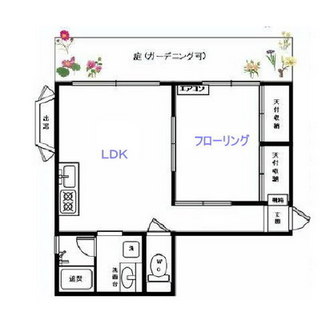 東京都中野区野方２丁目 賃貸アパート 1LDK