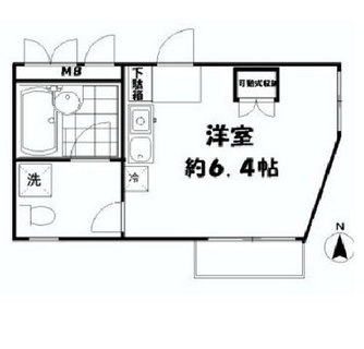 東京都中野区大和町２丁目 賃貸マンション 1R