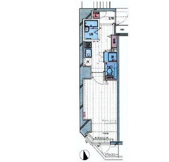 東京都台東区鳥越１丁目 賃貸マンション 1K