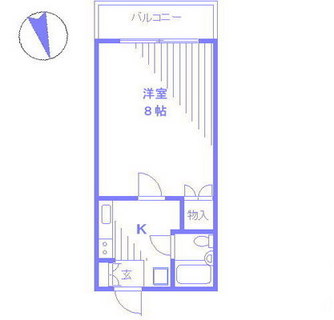 東京都豊島区上池袋１丁目 賃貸マンション 1K