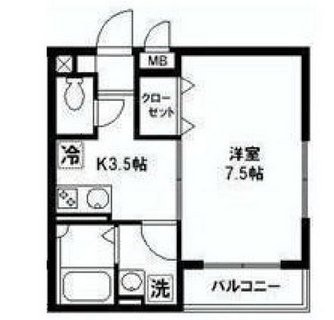 東京都板橋区志村２丁目 賃貸マンション 1K
