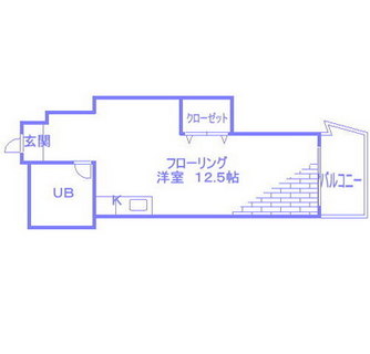 東京都江東区牡丹２丁目 賃貸マンション 1R