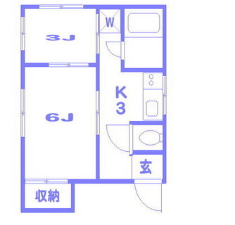 東京都豊島区駒込６丁目 賃貸アパート 2K