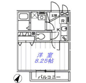 東京都大田区西蒲田３丁目 賃貸アパート 1K