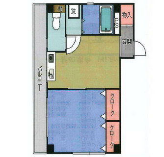 東京都江戸川区西葛西８丁目 賃貸マンション 1DK