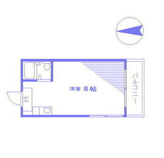 東京都豊島区上池袋２丁目 賃貸マンション 1R