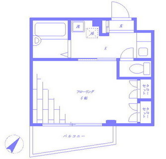 東京都豊島区南大塚１丁目 賃貸マンション 1K