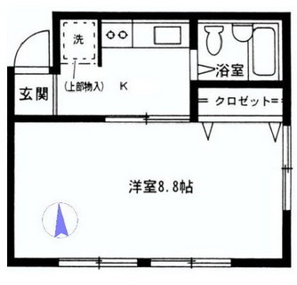 東京都北区赤羽台３丁目 賃貸アパート 1K