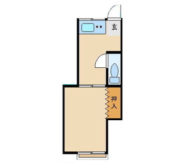 東京都荒川区西日暮里６丁目 賃貸マンション 1K