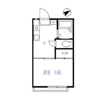 東京都大田区南馬込４丁目 賃貸アパート 1K