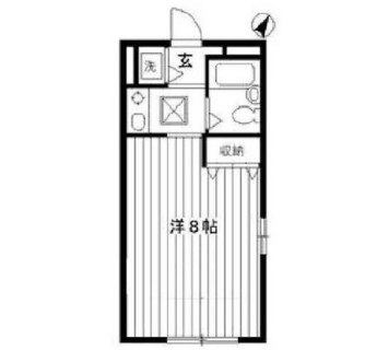 東京都世田谷区上馬２丁目 賃貸アパート 1K