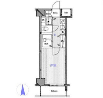 東京都江東区潮見２丁目 賃貸マンション 1K