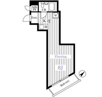 東京都世田谷区若林４丁目 賃貸マンション 1K