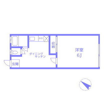 東京都新宿区高田馬場４丁目 賃貸アパート 1DK