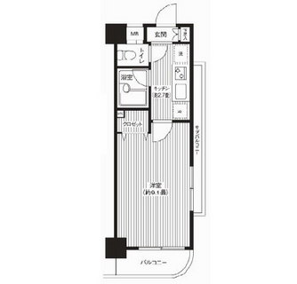 東京都江戸川区篠崎町２丁目 賃貸マンション 1K