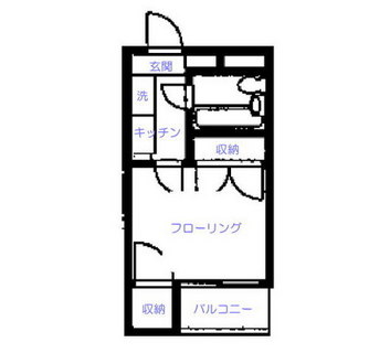 東京都新宿区中落合４丁目 賃貸マンション 1K