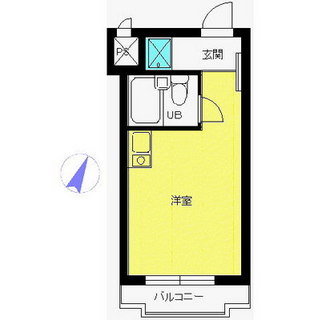 東京都北区志茂５丁目 賃貸マンション 1R