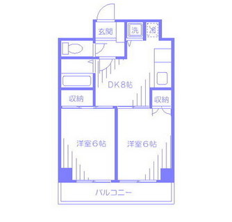 東京都北区滝野川７丁目 賃貸マンション 2DK
