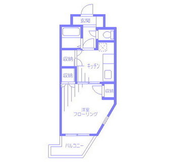 東京都北区滝野川７丁目 賃貸マンション 1DK