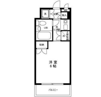 東京都大田区仲六郷１丁目 賃貸マンション 1K