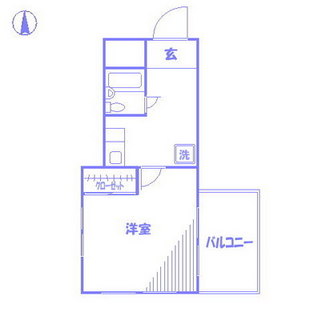 東京都板橋区若木２丁目 賃貸マンション 1K