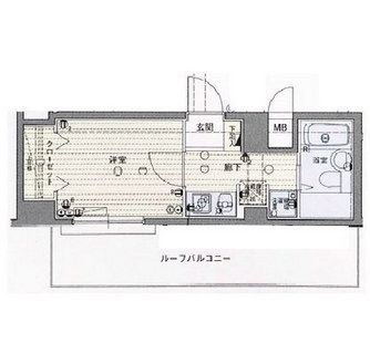東京都品川区東大井２丁目 賃貸マンション 1K